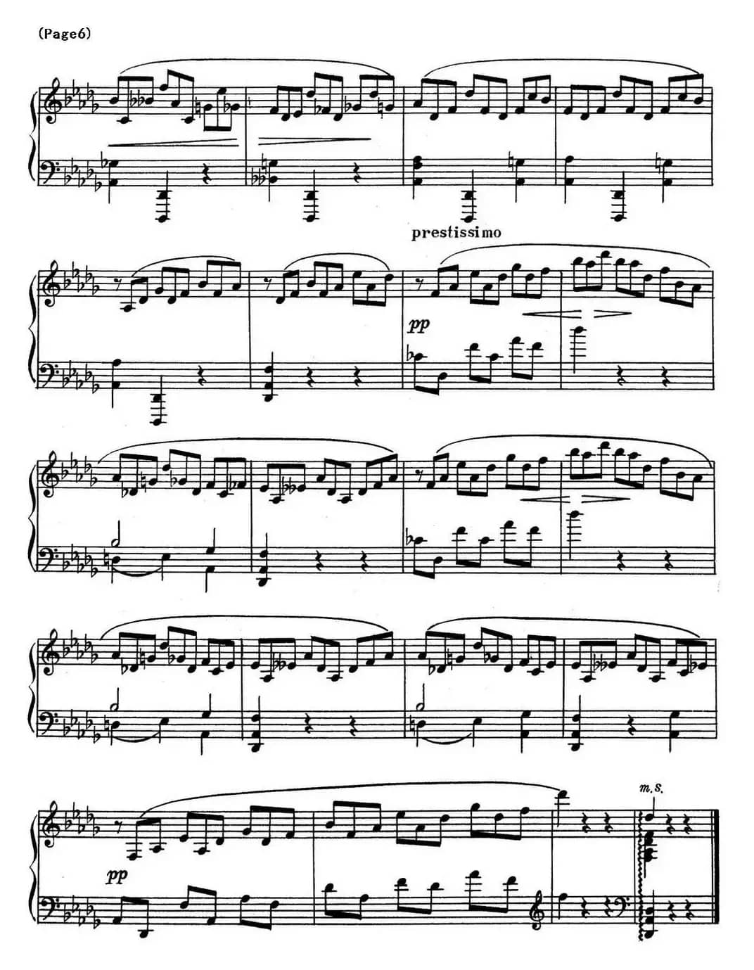 斯克里亚宾8首钢琴练习曲 Op42（No.1 Alexander Scriabin Etudes）