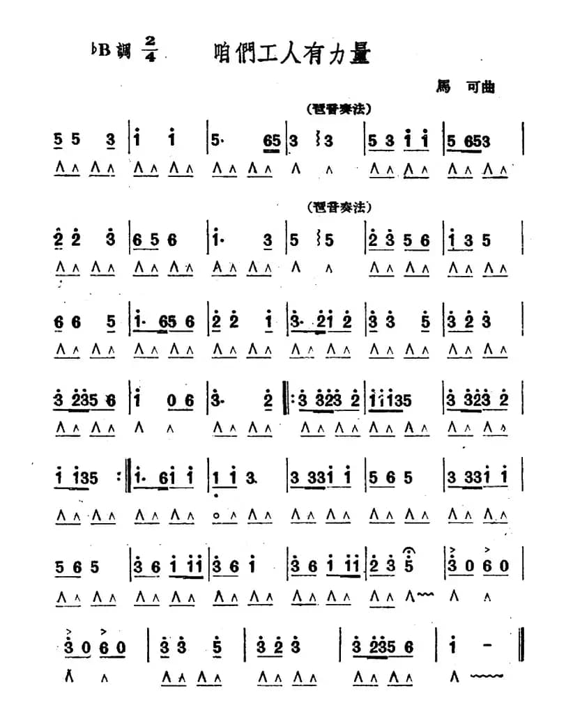 咱们工人有力量