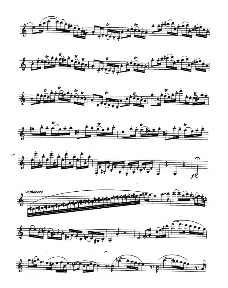 单簧管考级教材·第九级