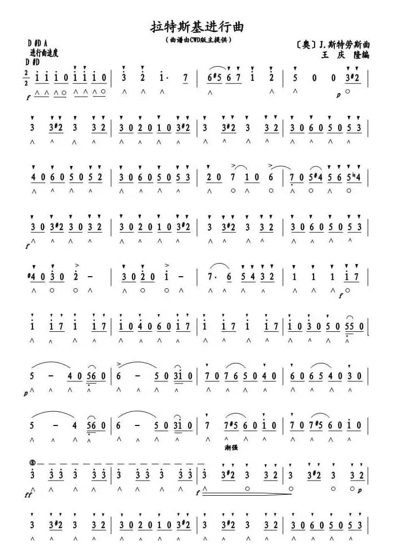 拉徳斯基进行曲