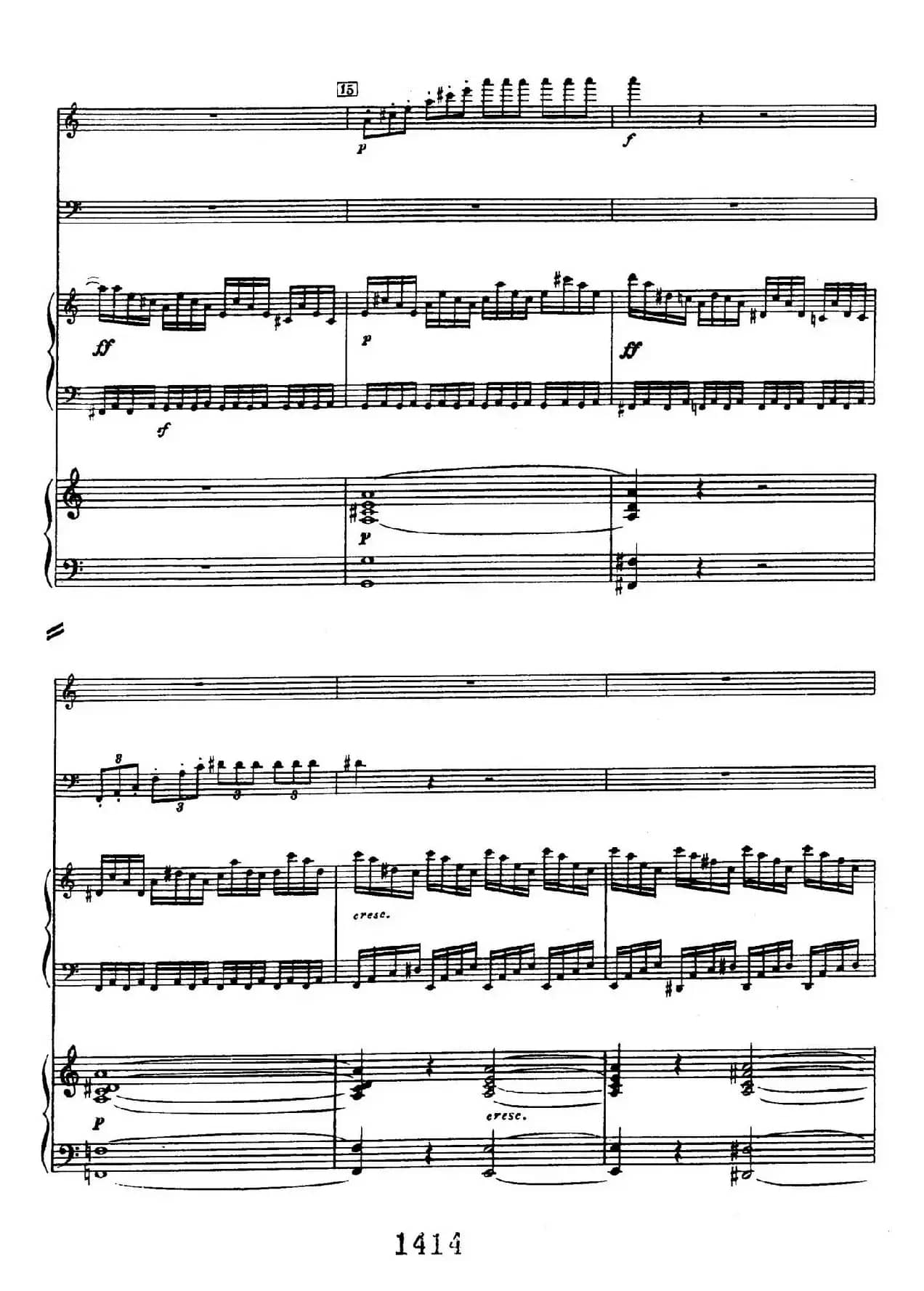 Triple Concerto in C Major Op.56(C大调三重协奏曲·双钢琴·Ⅰ)