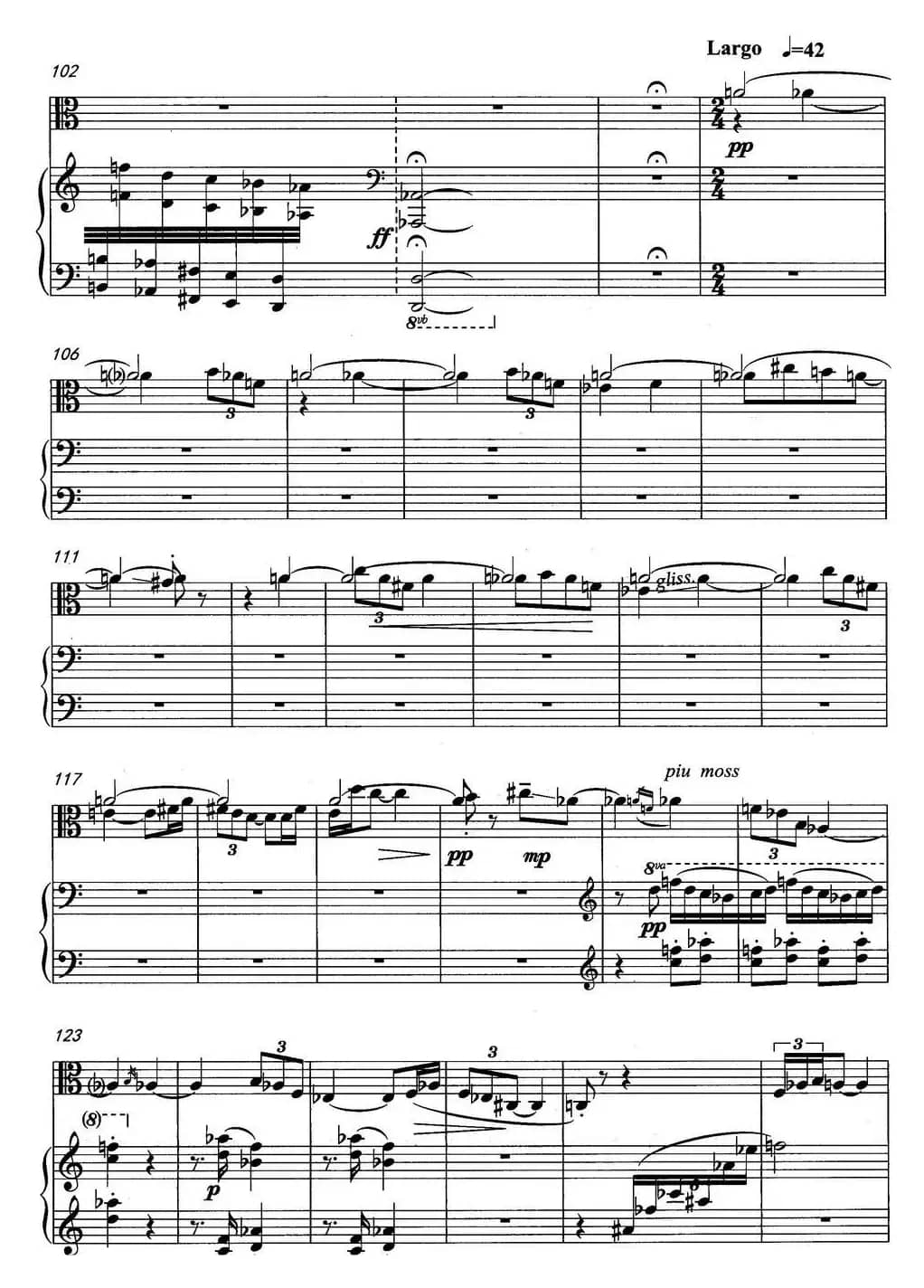 幻想曲（中提琴与钢琴、罗毅作曲版）