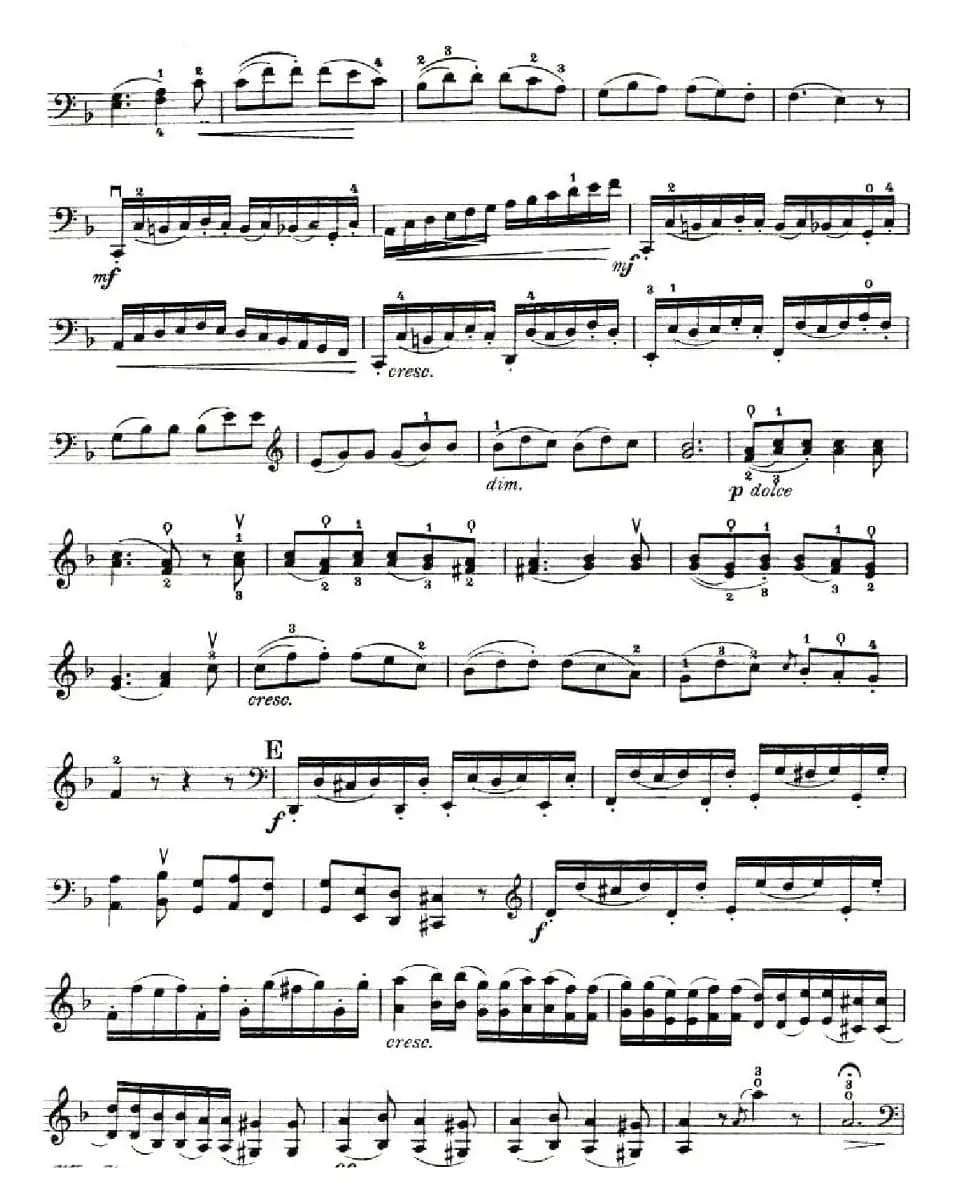 J. Haydn Concerto in D Major（海顿D大调大提琴协奏曲 [大提琴谱]）