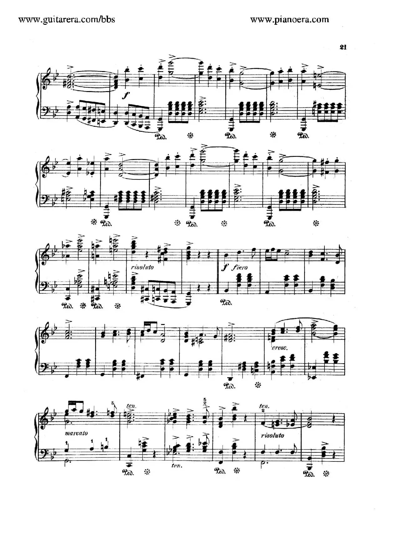 Spanish Dances Op.12(西班牙舞曲·钢琴独奏版)