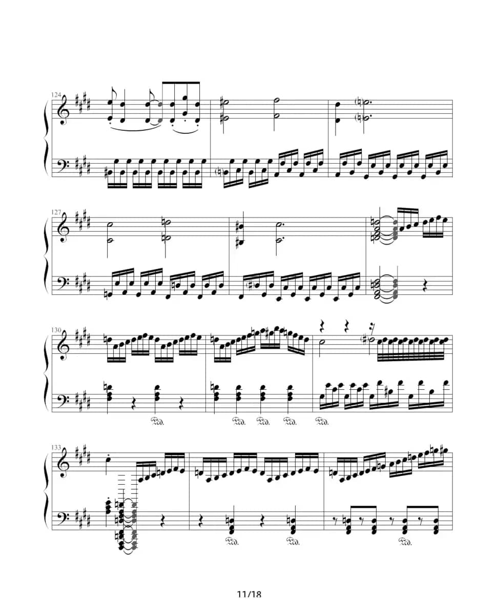 月光奏鸣曲（贝多芬《月光》第三乐章）