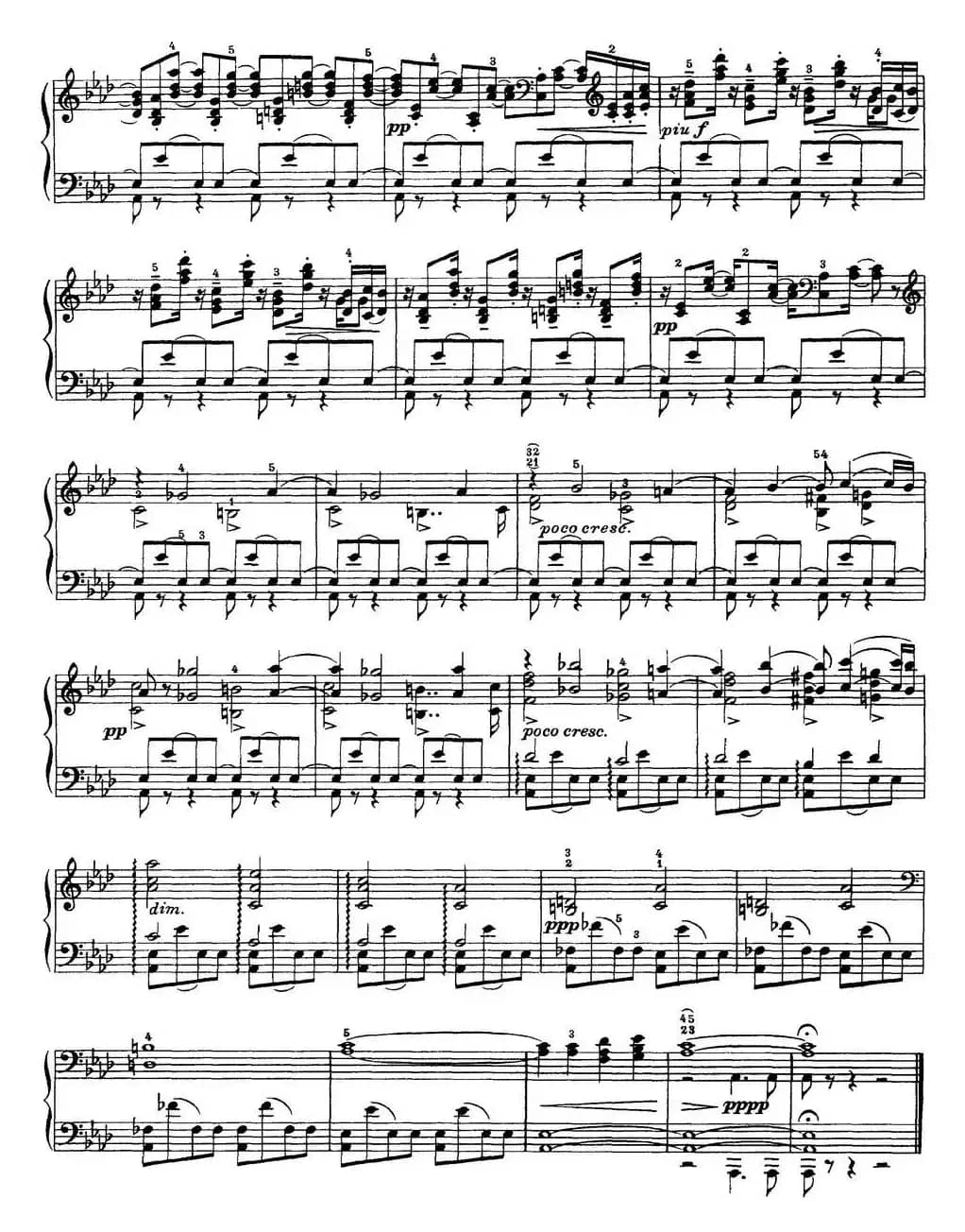 柴可夫斯基18首钢琴小品Op.72(2.Berceuse)