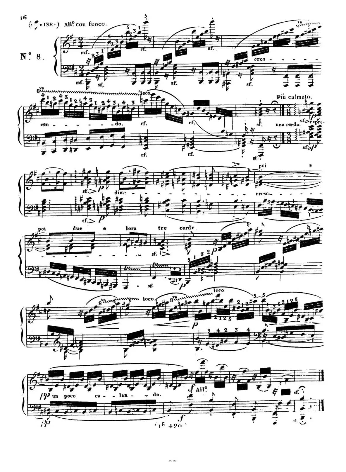 24 Exercices et Preludes Op.21（24首前奏练习曲·8）