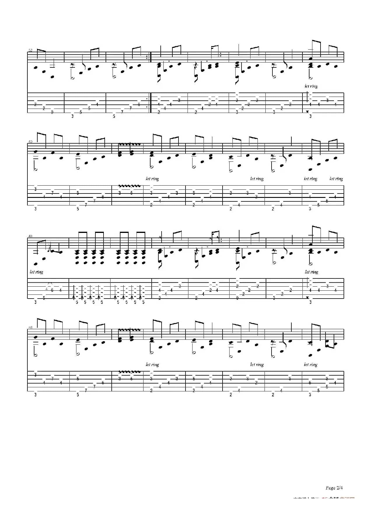 古典吉他：James Horner：Titanic