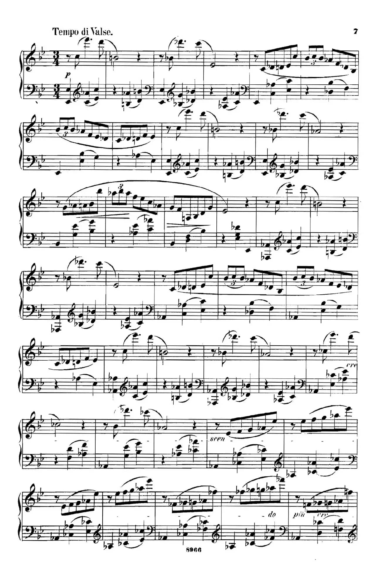 舞会 Le Bal Op.14（No.1）