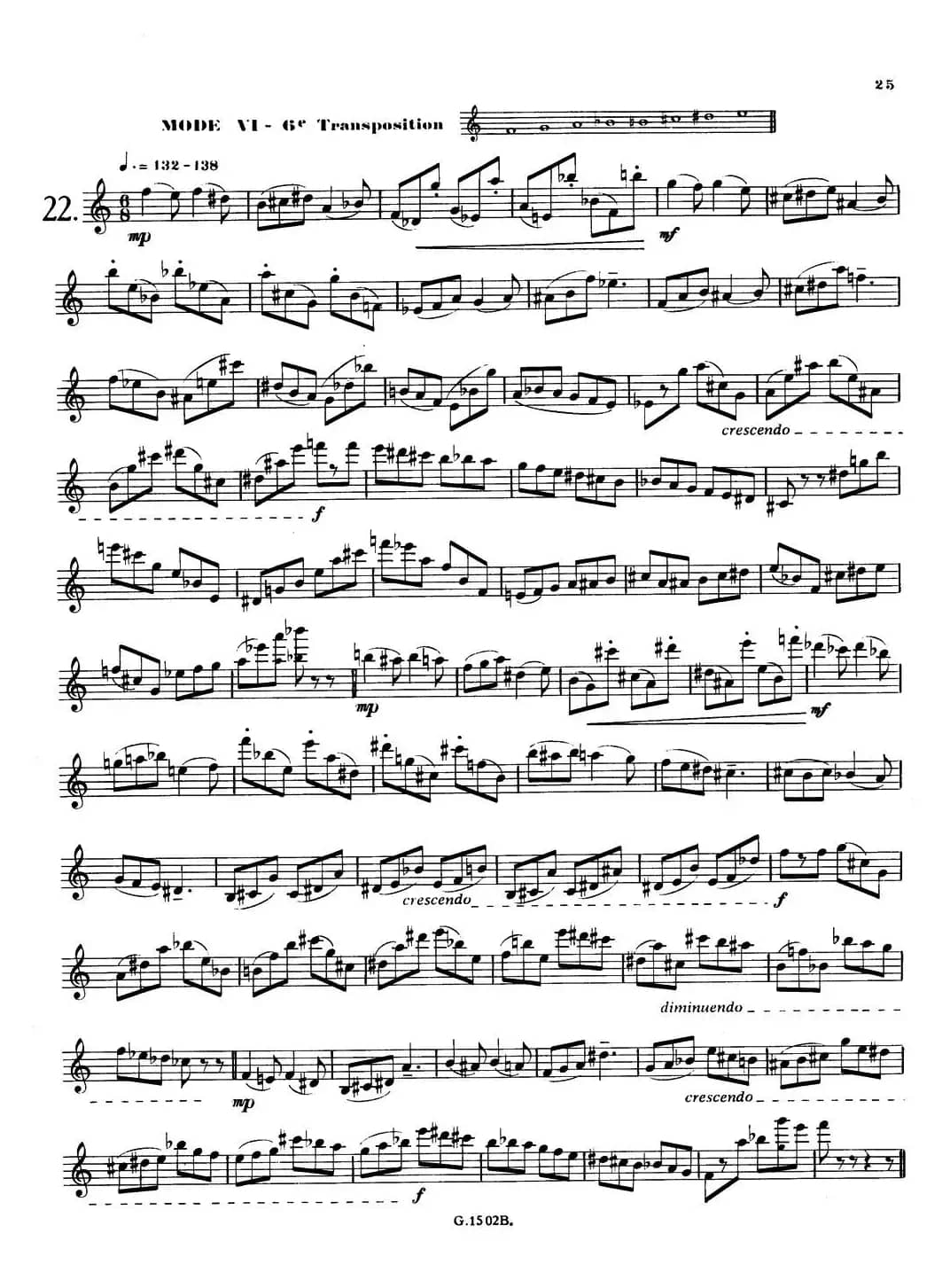 拉库尔萨克斯管练习曲28首（21—28）