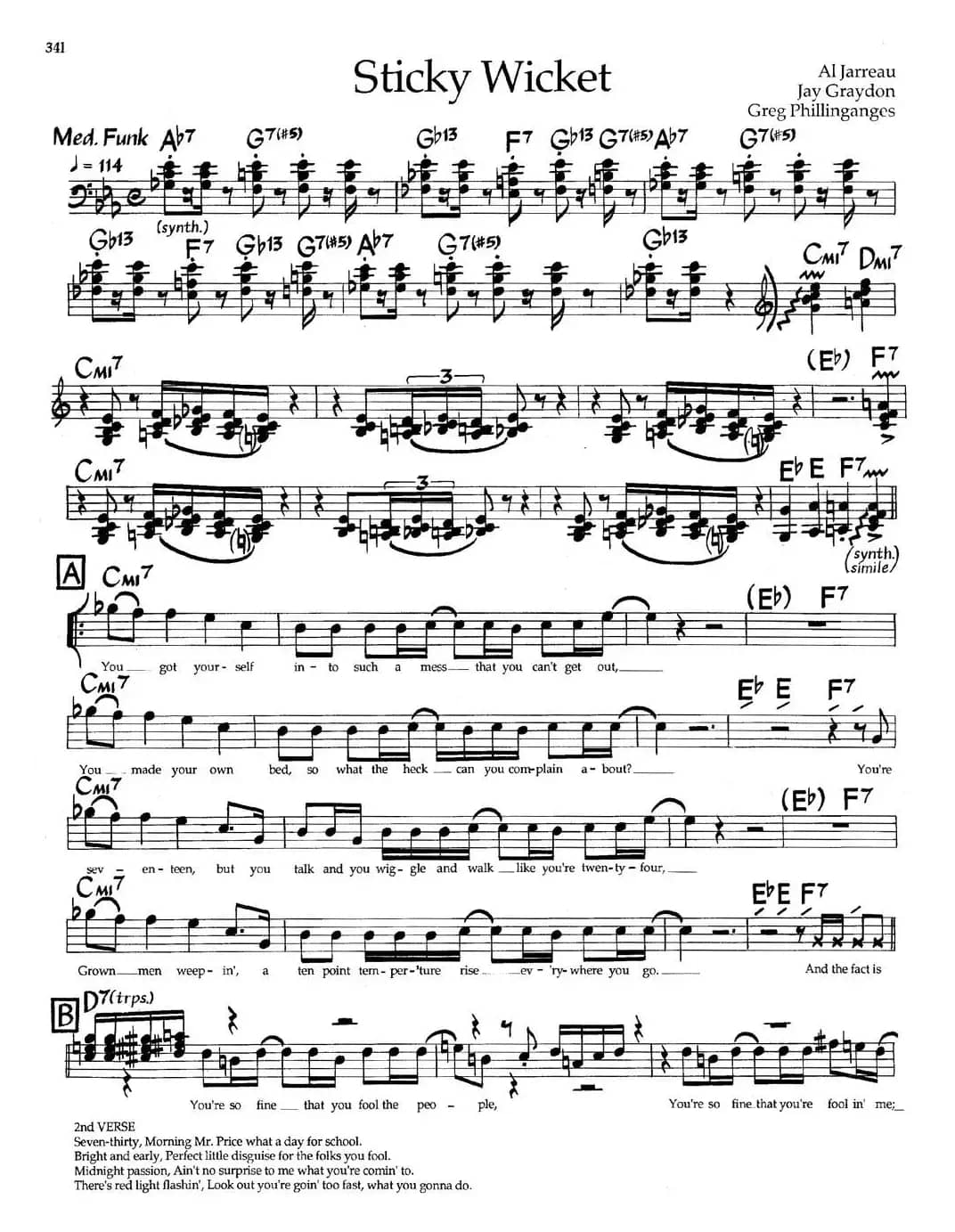 Sticky Wicket（爵士钢琴曲）