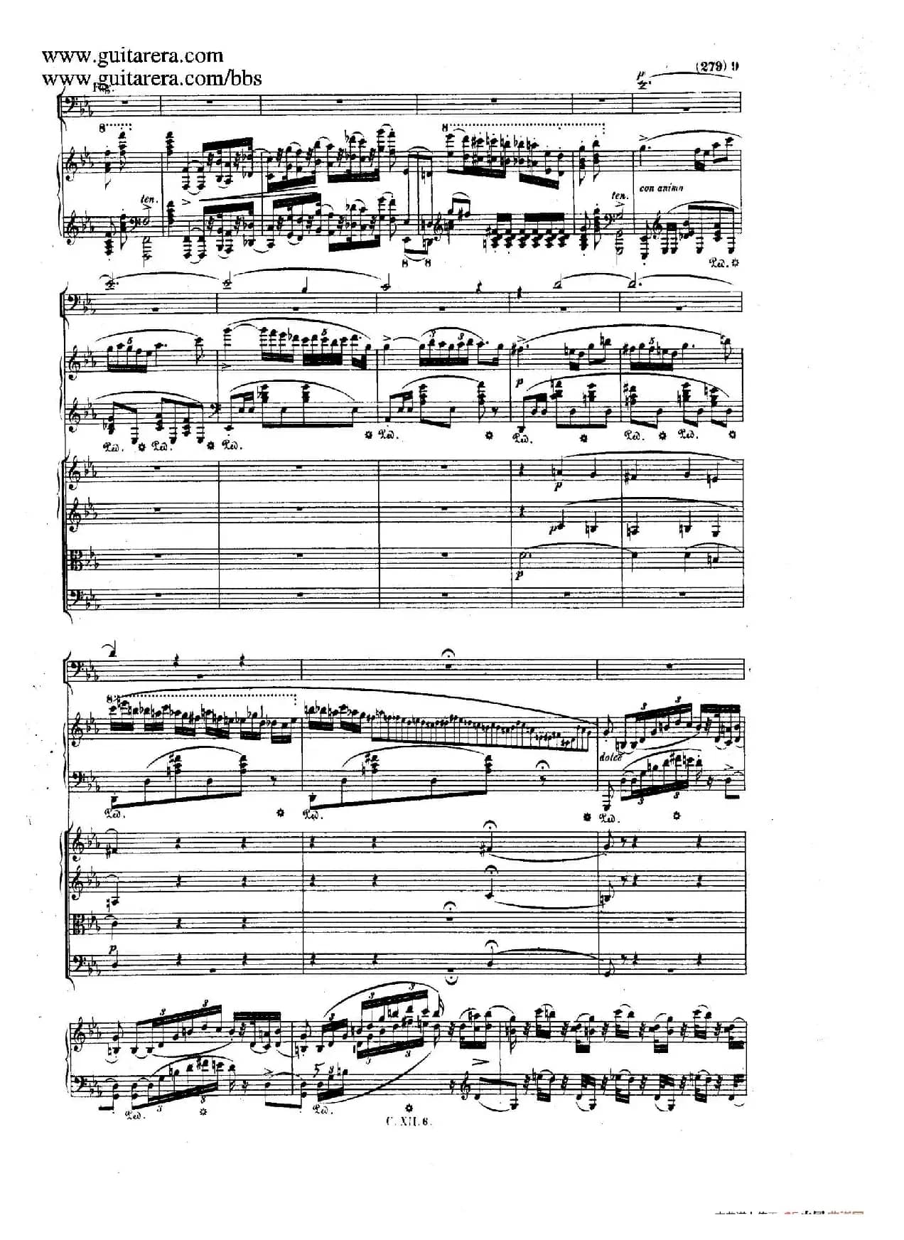 Grande Polonaise Brilliante Preceded by an Andante Spianato Op.22(平静的行板与华丽的波兰舞曲·总谱)