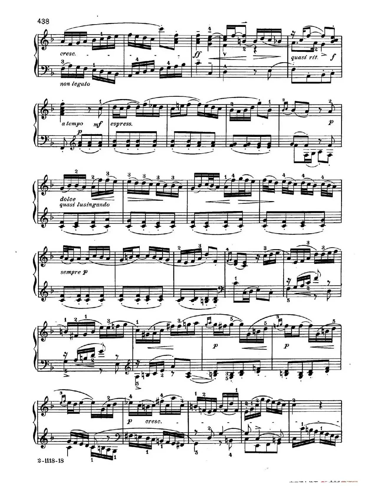 Italian Concerto BWV 971 （意大利协奏曲）