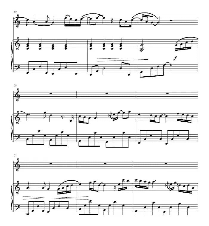 爱很简单（小提琴+钢琴）