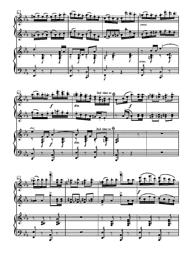 意大利波尔卡（双钢琴）