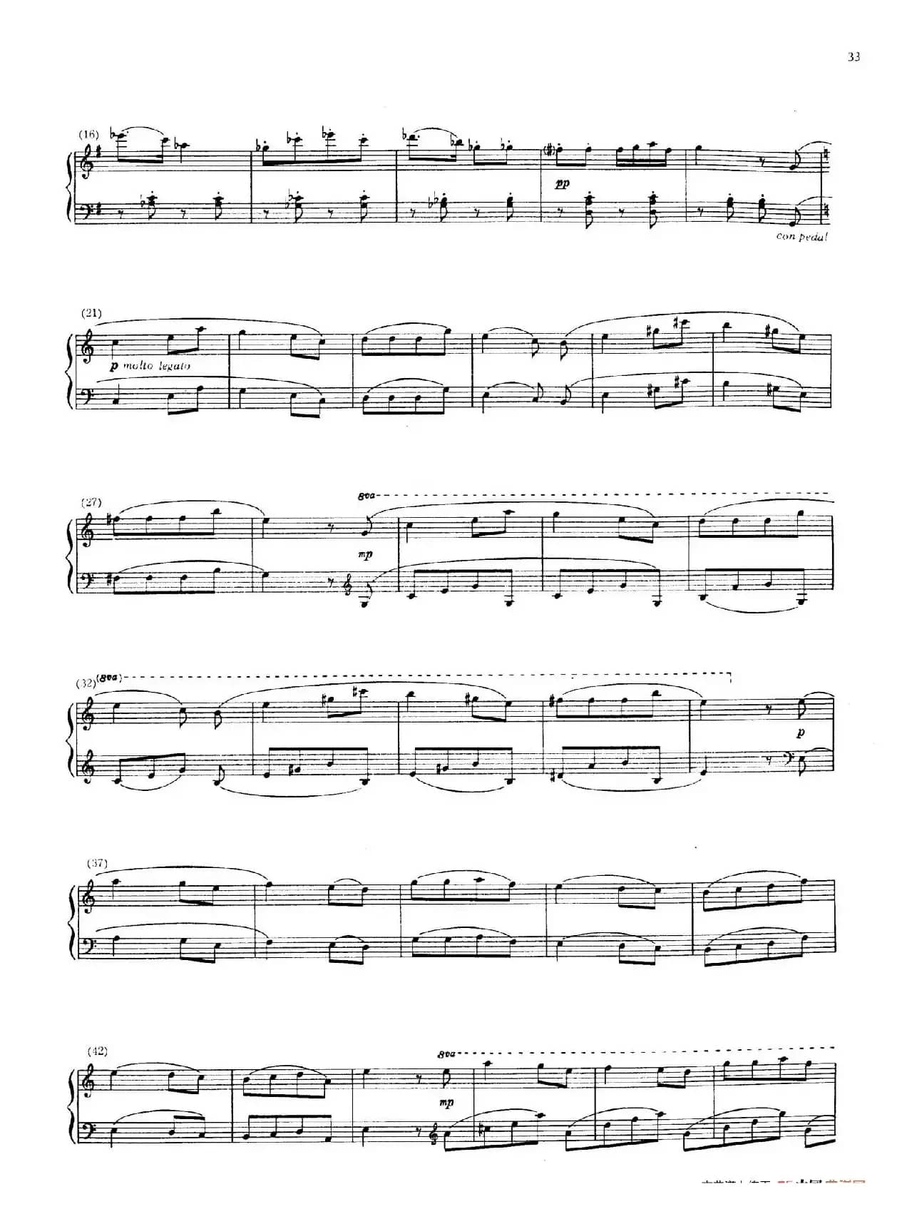 Sonatina in G Major（G大调钢琴小奏鸣曲）