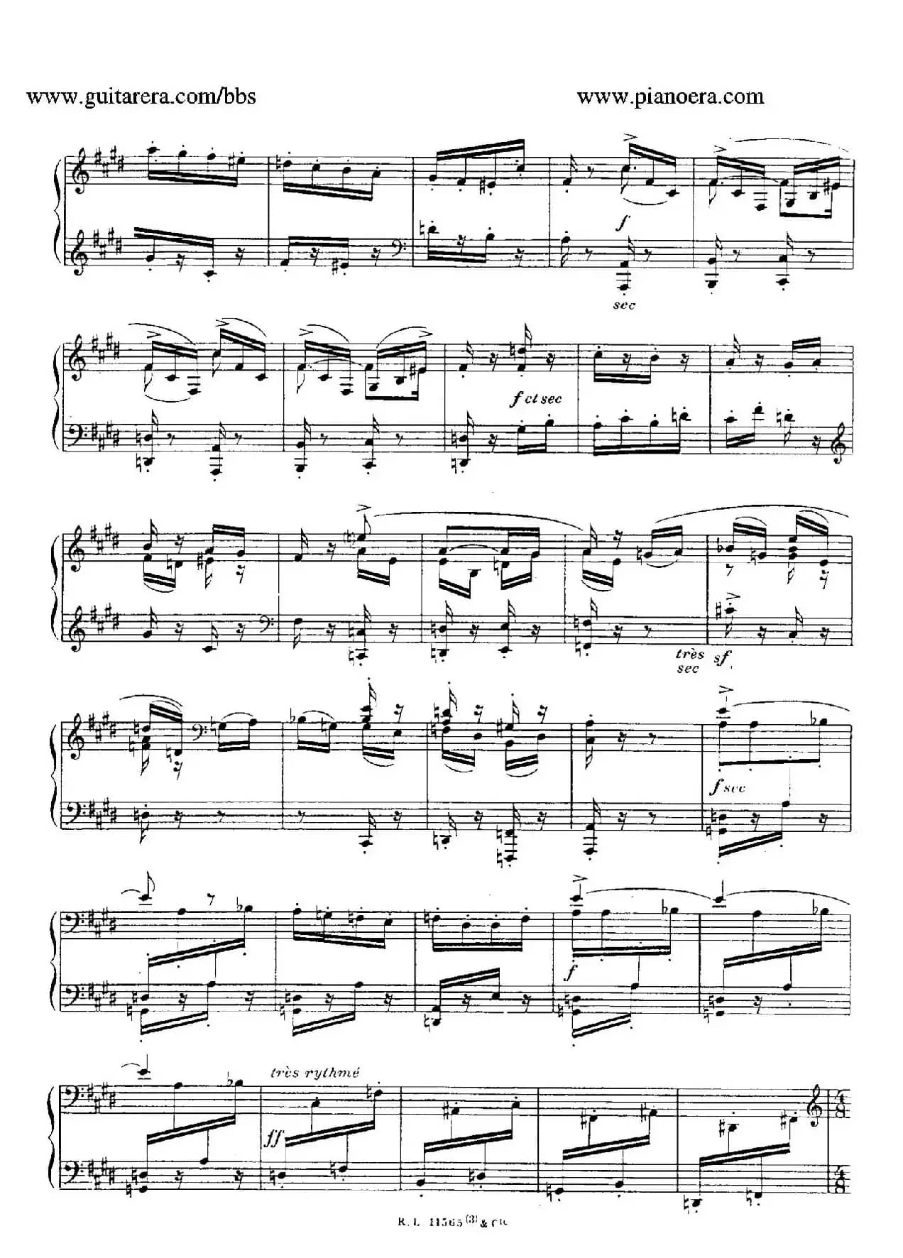 Suite Napoli （拿波里组曲）（3. 意大利随想曲 Caprice Italien）