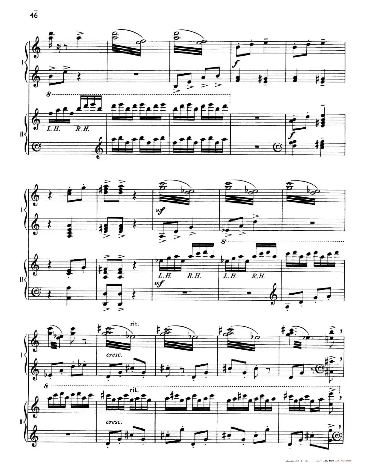 The Planets Op.32（双钢琴）（行星·第四乐章 木星—欢乐使者）