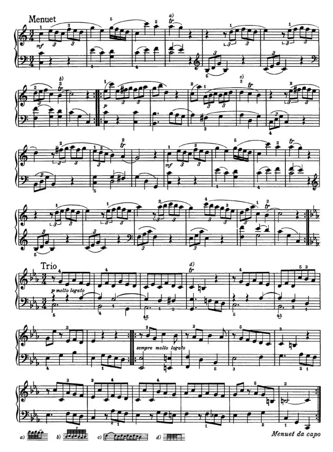 海顿 钢琴奏鸣曲 Hob XVI 10 Divertimento C major