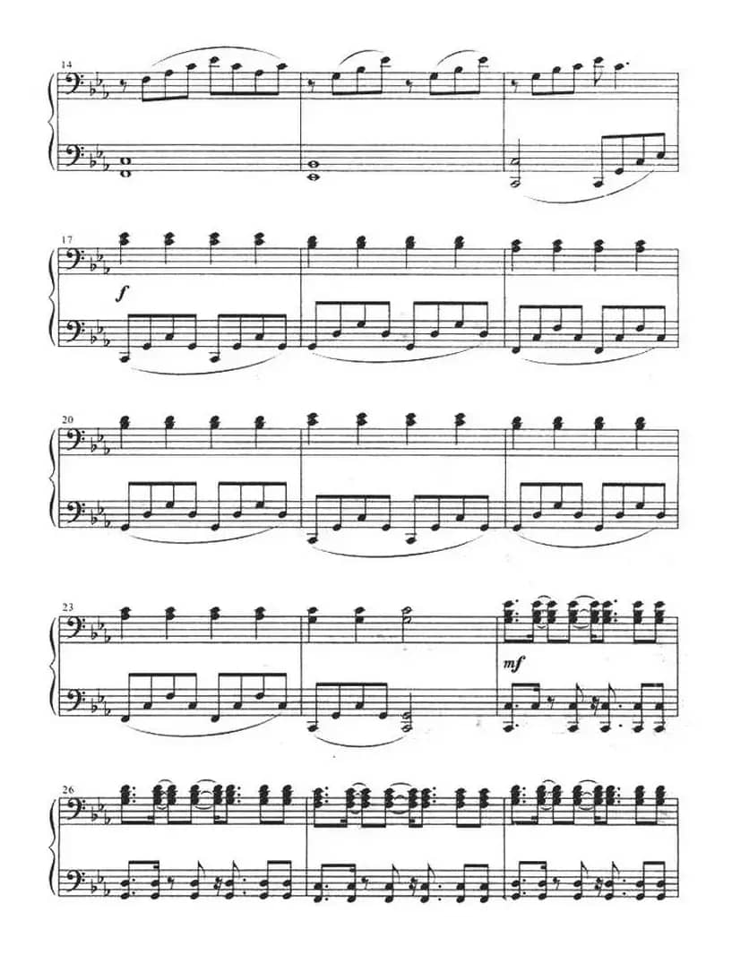 醉美天下（四手联弹）