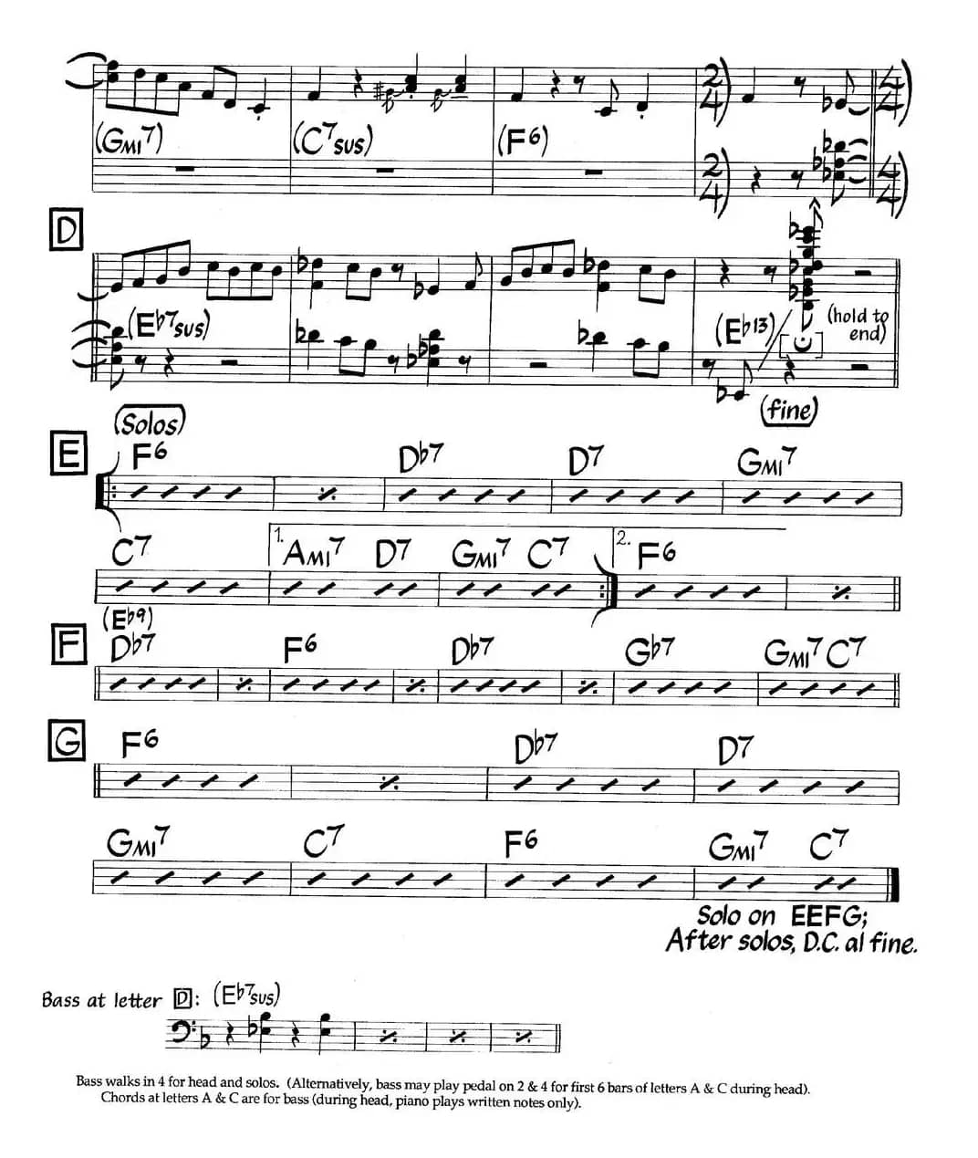 I Mean You（爵士钢琴曲）