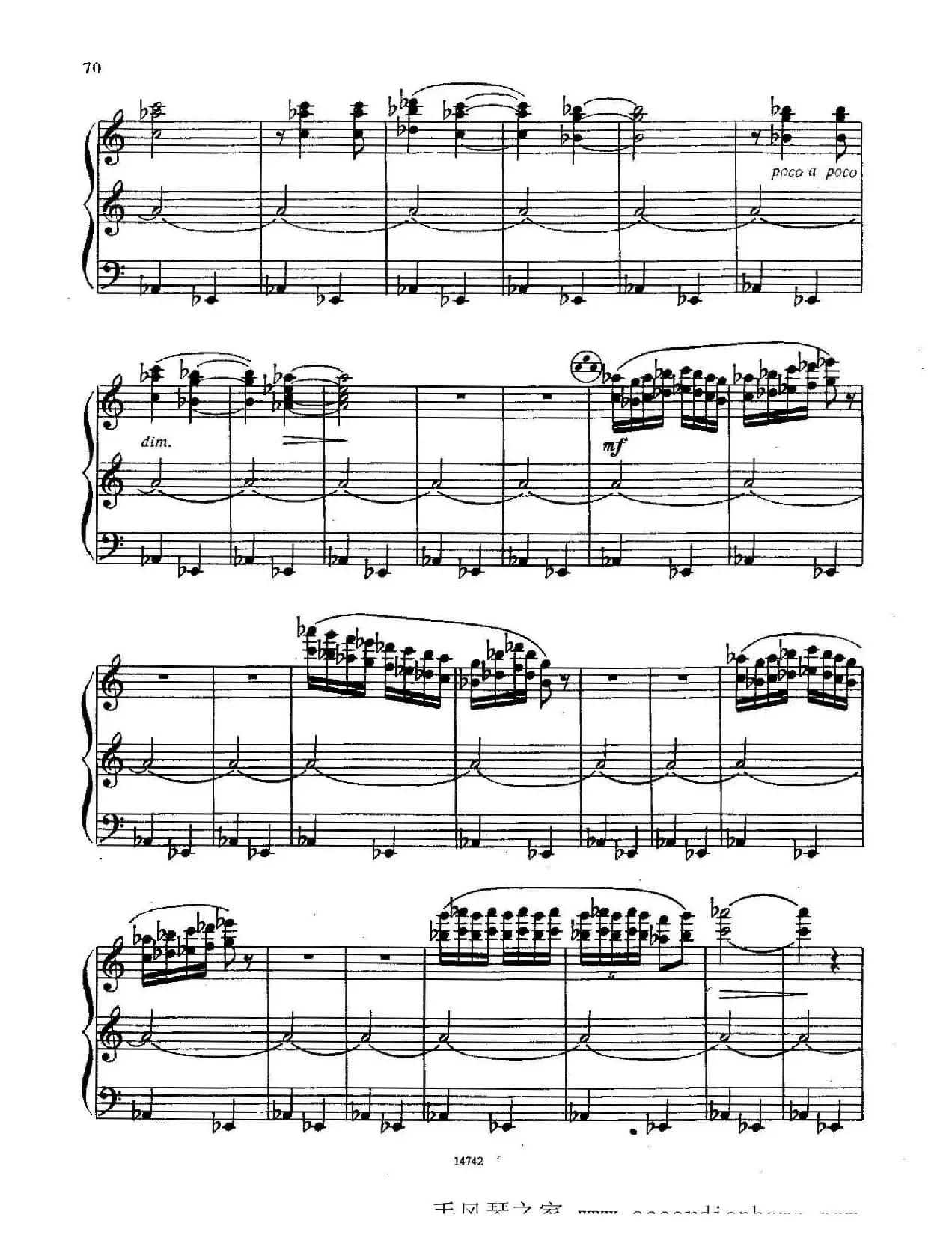 佐罗塔耶夫-六首儿童组曲之六