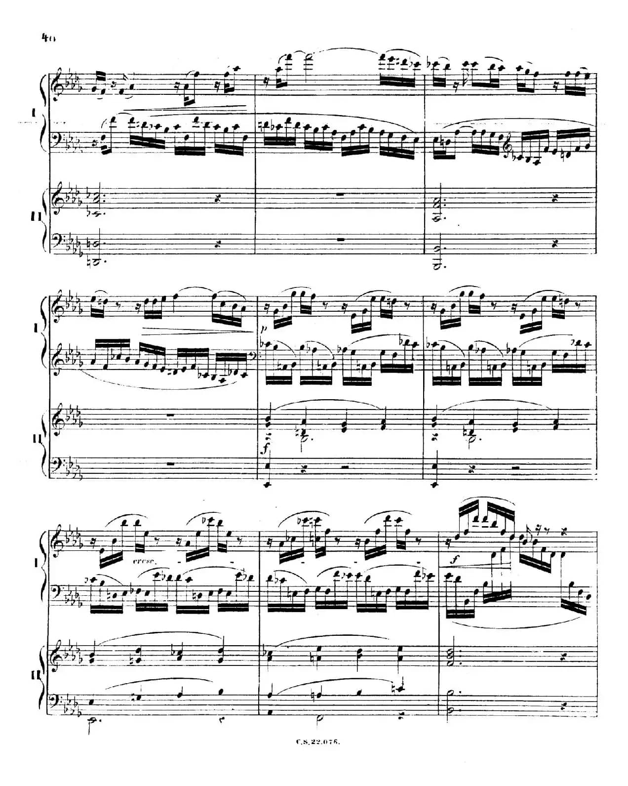 Piano Concerto No.2 in F Major Op.35（F大调第二钢琴协奏曲·Ⅱ·双钢琴）