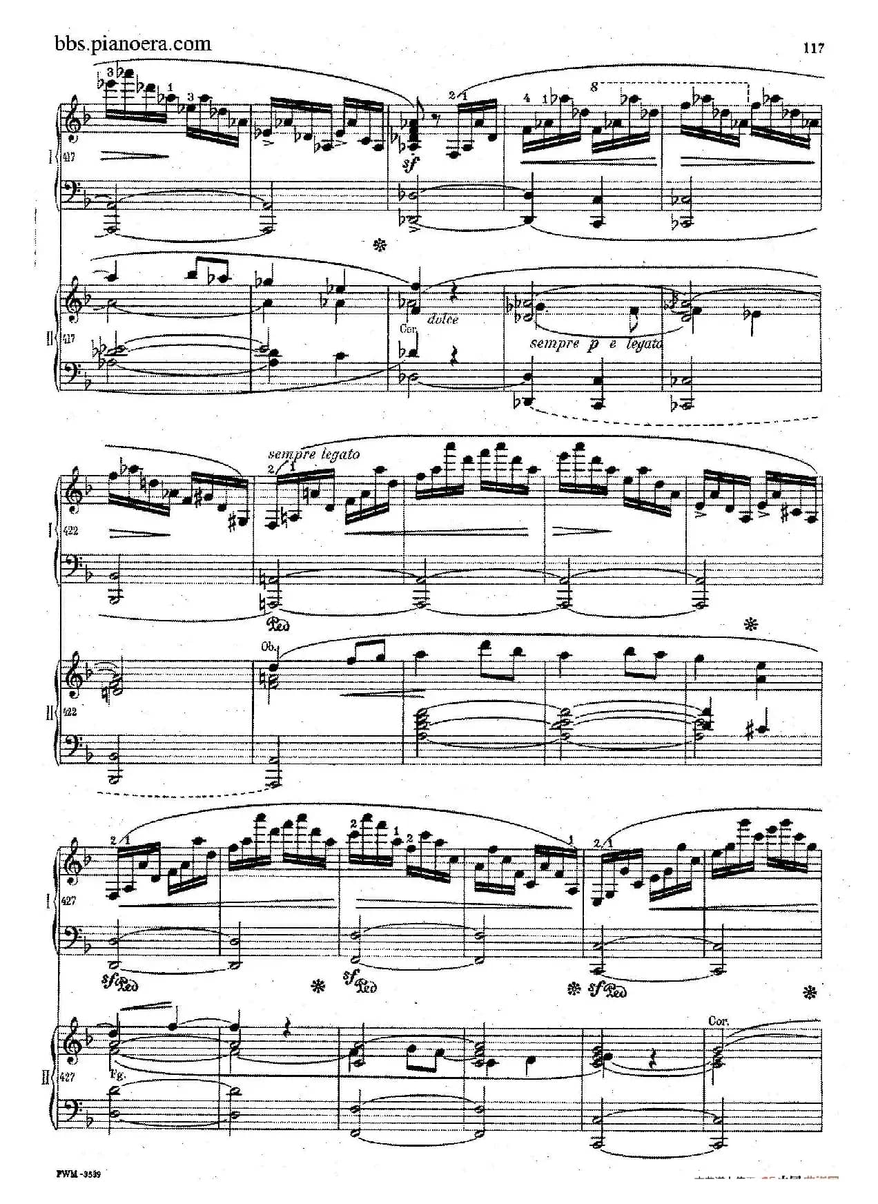 Krakowiak Grand Rondo de Concert Op.14(克拉科维克音乐会用大回旋曲·双钢琴版)