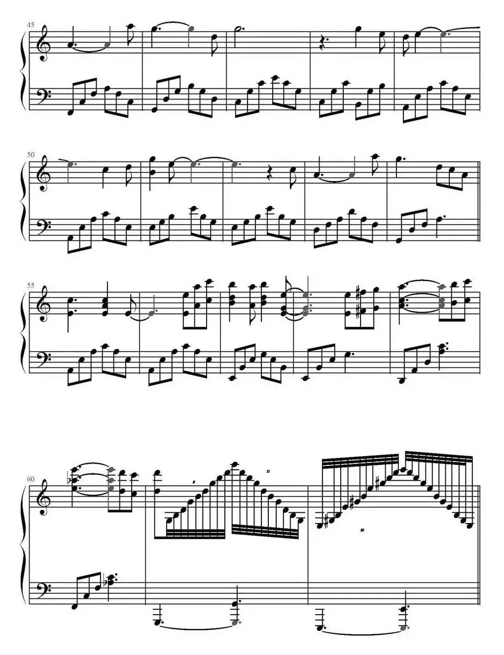 当你老了（文武贝钢琴改编版）