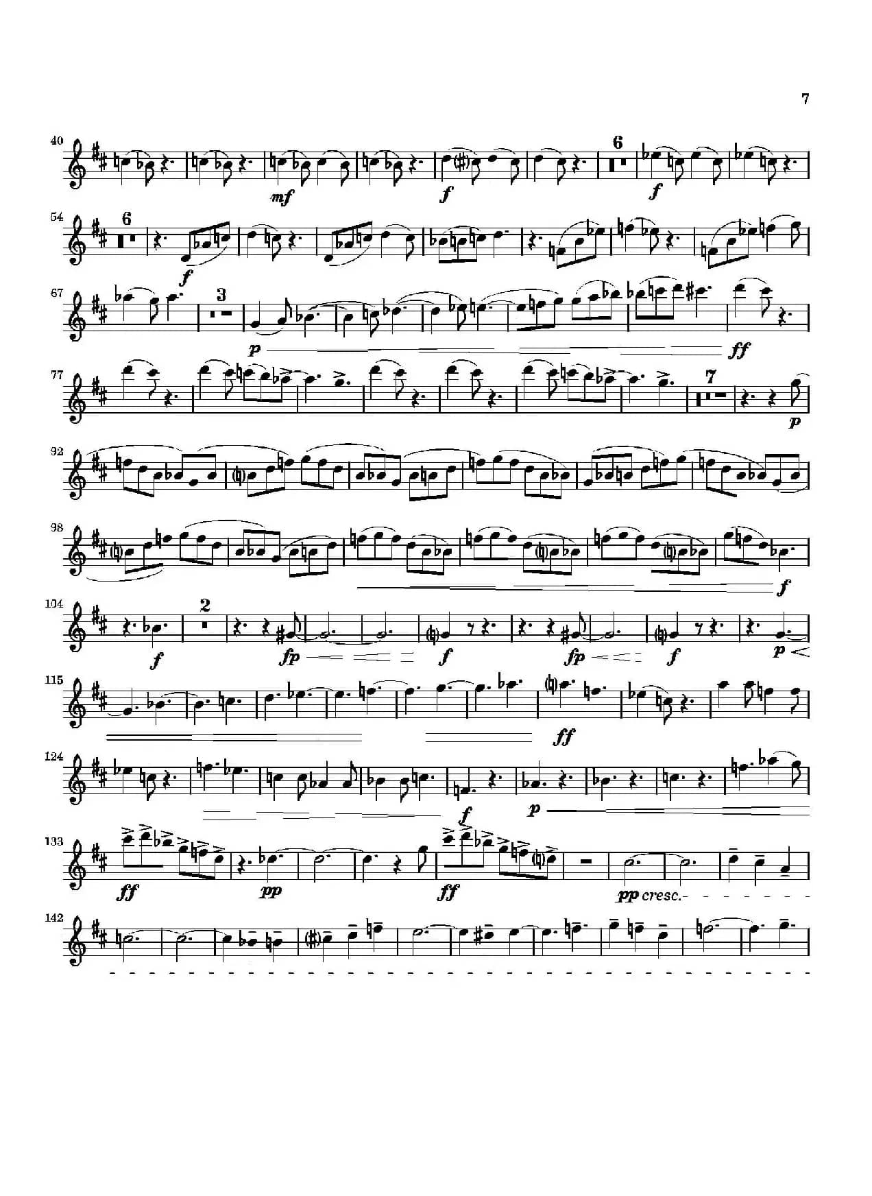 Movement（四重奏高音萨克斯分谱）