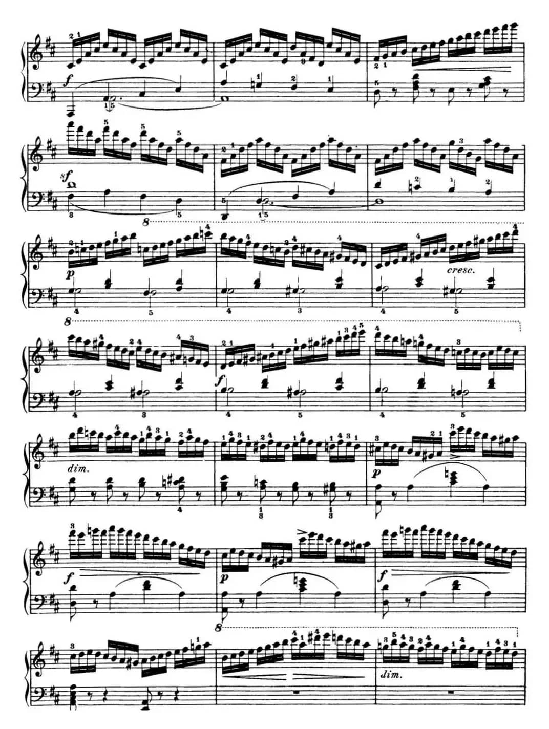 50首车尔尼Op.740钢琴手指灵巧技术练习曲（NO.3）