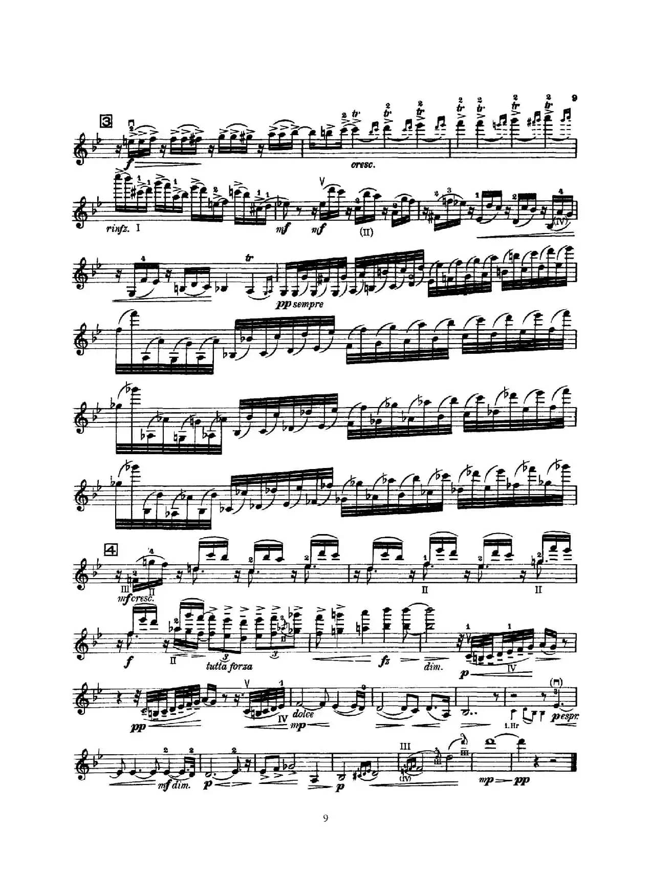 Concerto in D Minor Op.47（小提琴分谱）