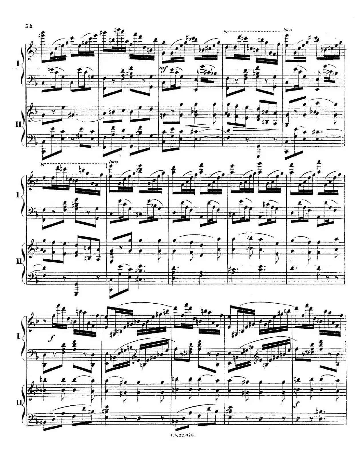 Piano Concerto No.2 in F Major Op.35（F大调第二钢琴协奏曲·Ⅱ·双钢琴）