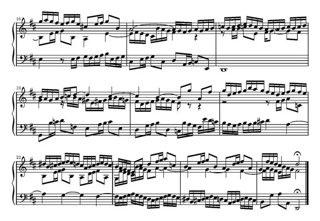 15首巴赫三部创意曲集（NO.3）