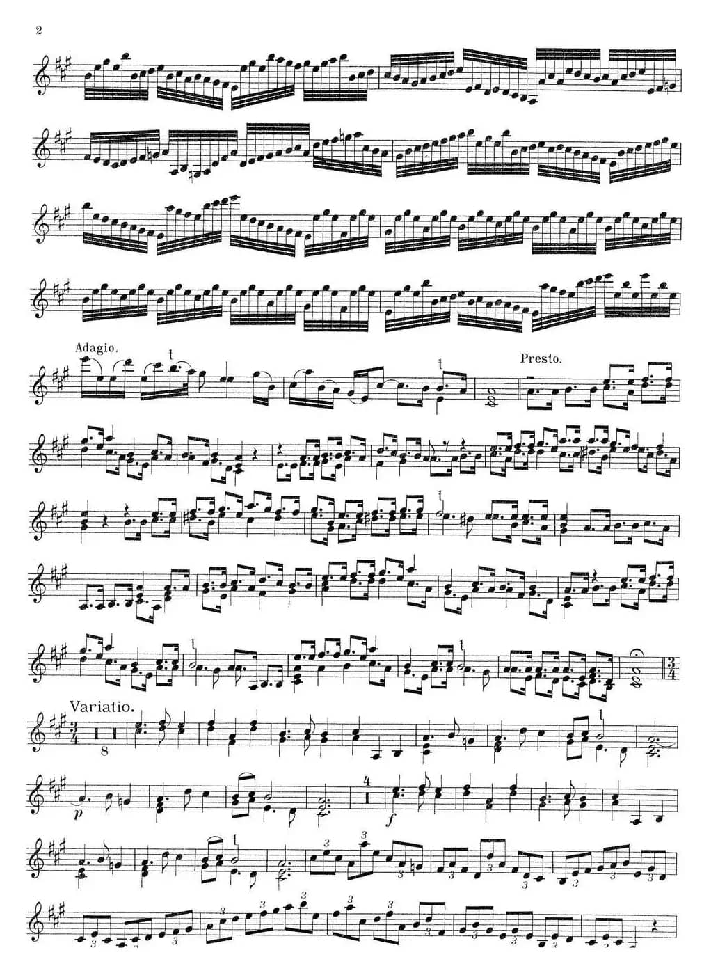 Biber Violin Sonata I