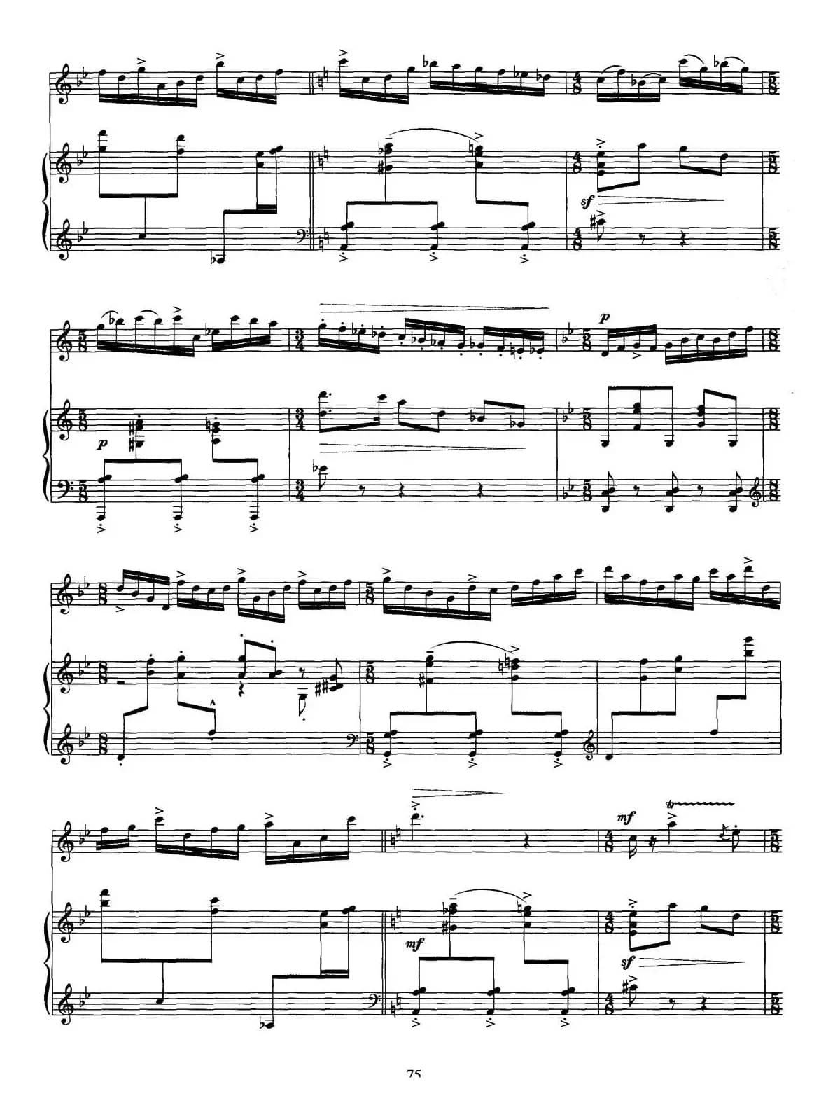 小提琴与钢琴奏鸣曲