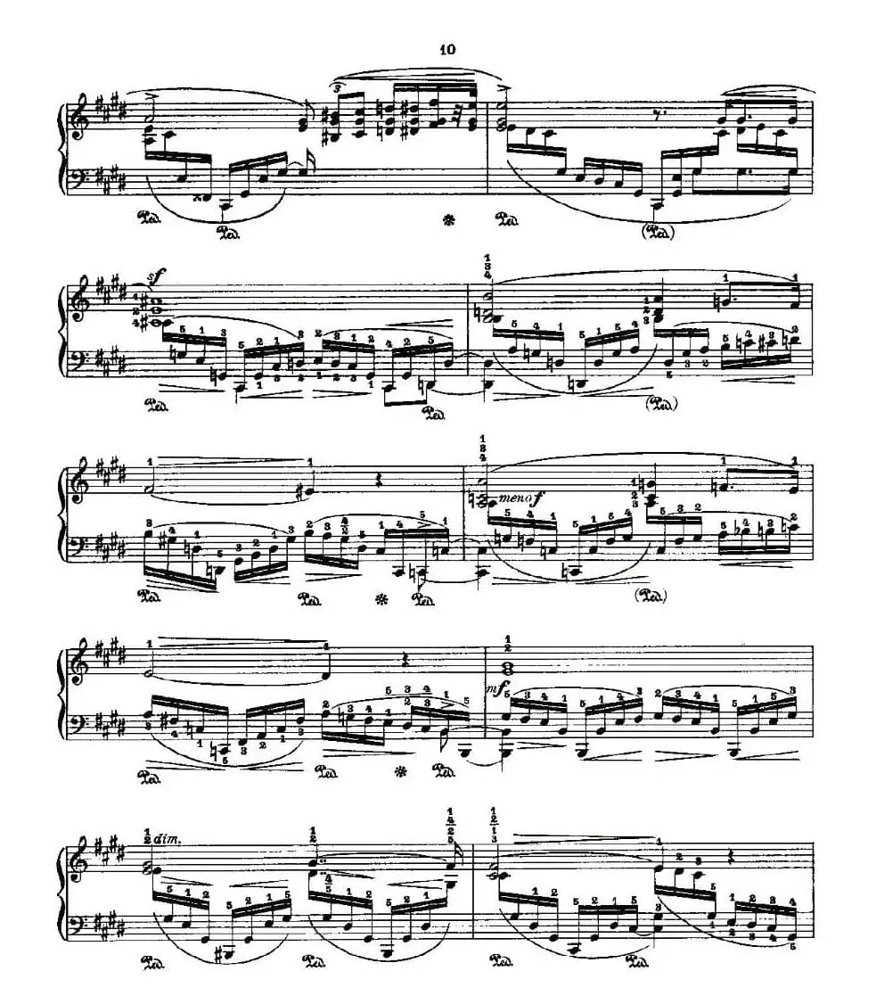 肖邦《练习曲》Fr.Chopin Op.10 No12