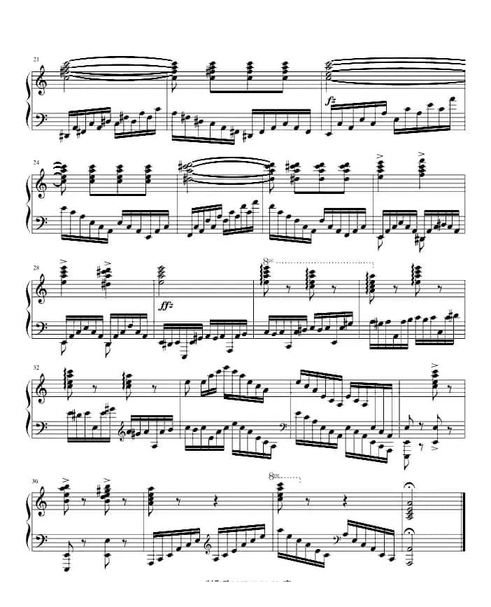 车尔尼练习曲Op.740 No.41