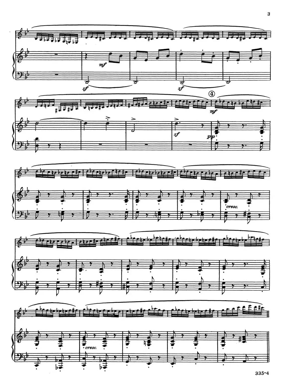 野蜂飞舞（钢琴伴奏谱）