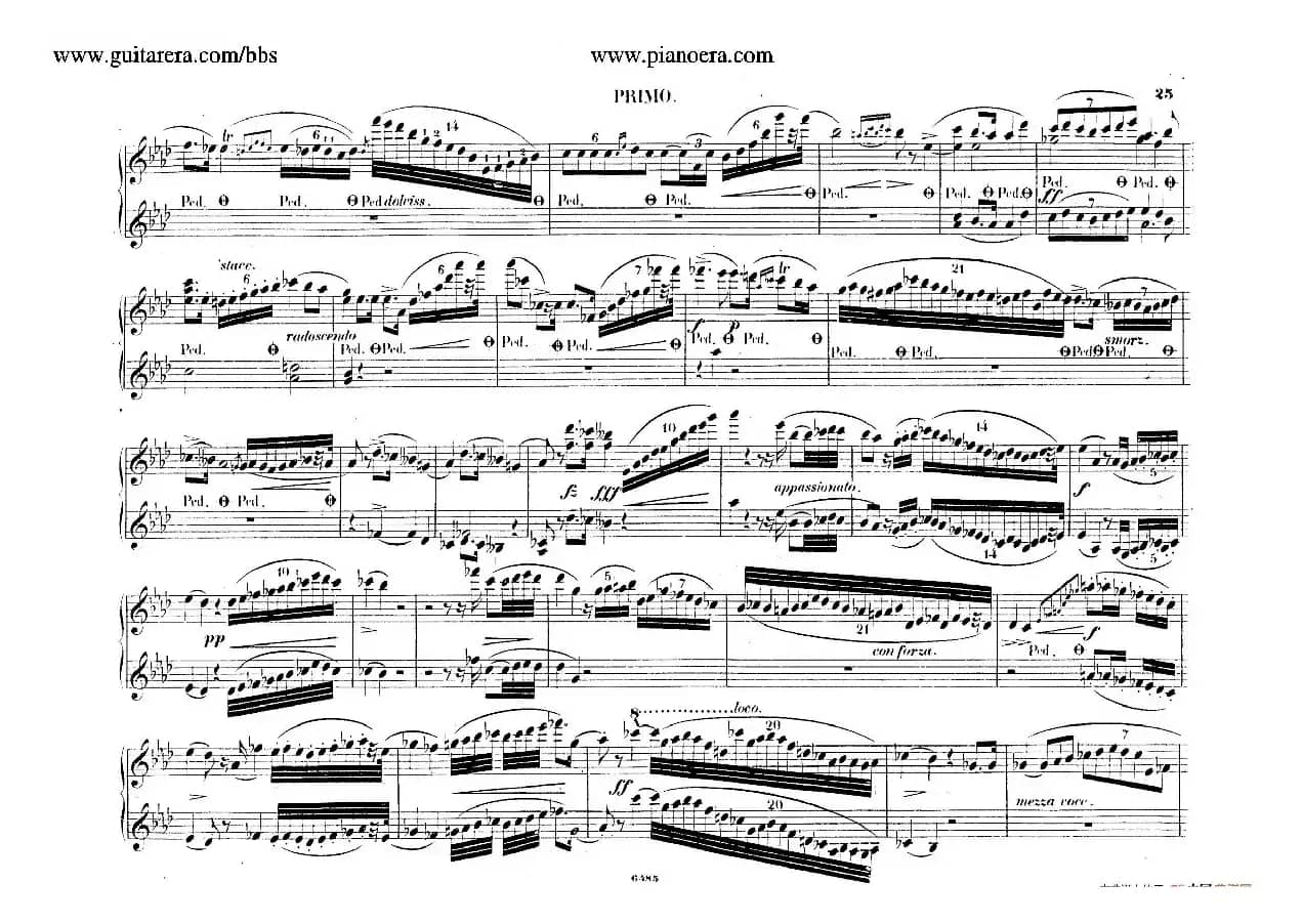 Piano Concerto No.2 in f Minor Op.21（f小调第二钢琴协奏曲·四手联弹版）