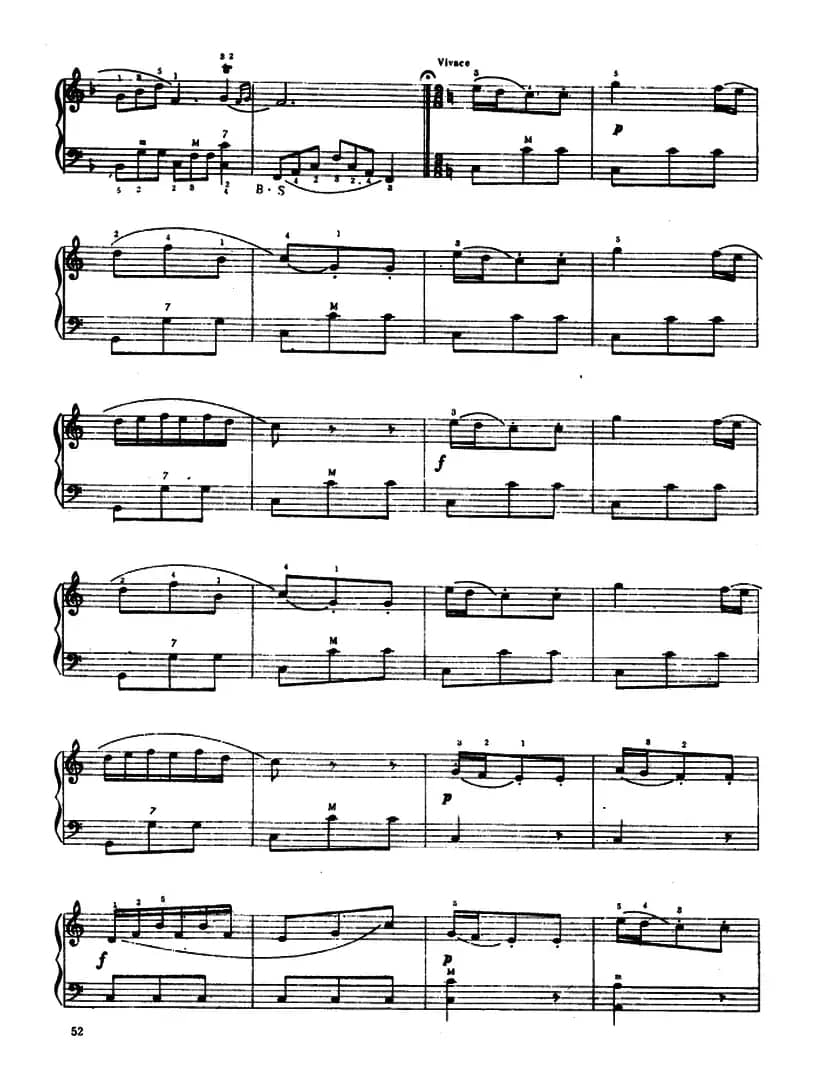 小奏鸣曲 （克列门蒂曲、王树声改编版）