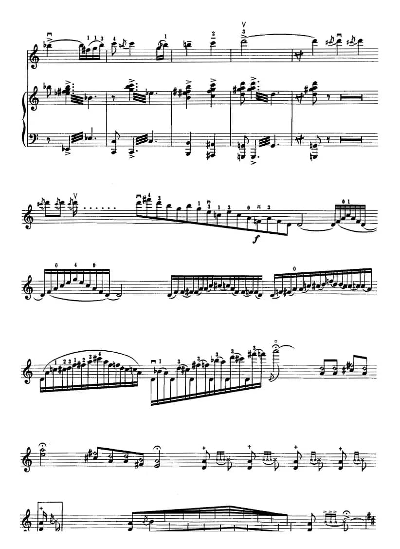 第一二胡狂想曲（二胡+钢琴伴奏）