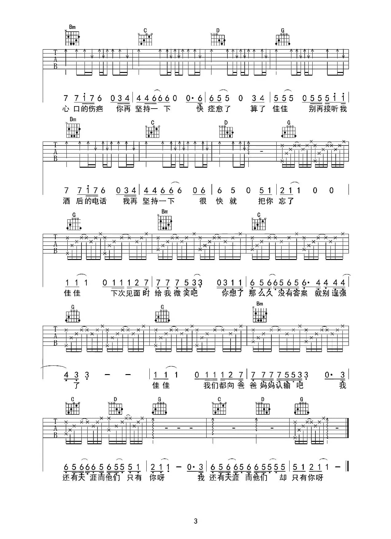 佳佳（巍小琪编配版）