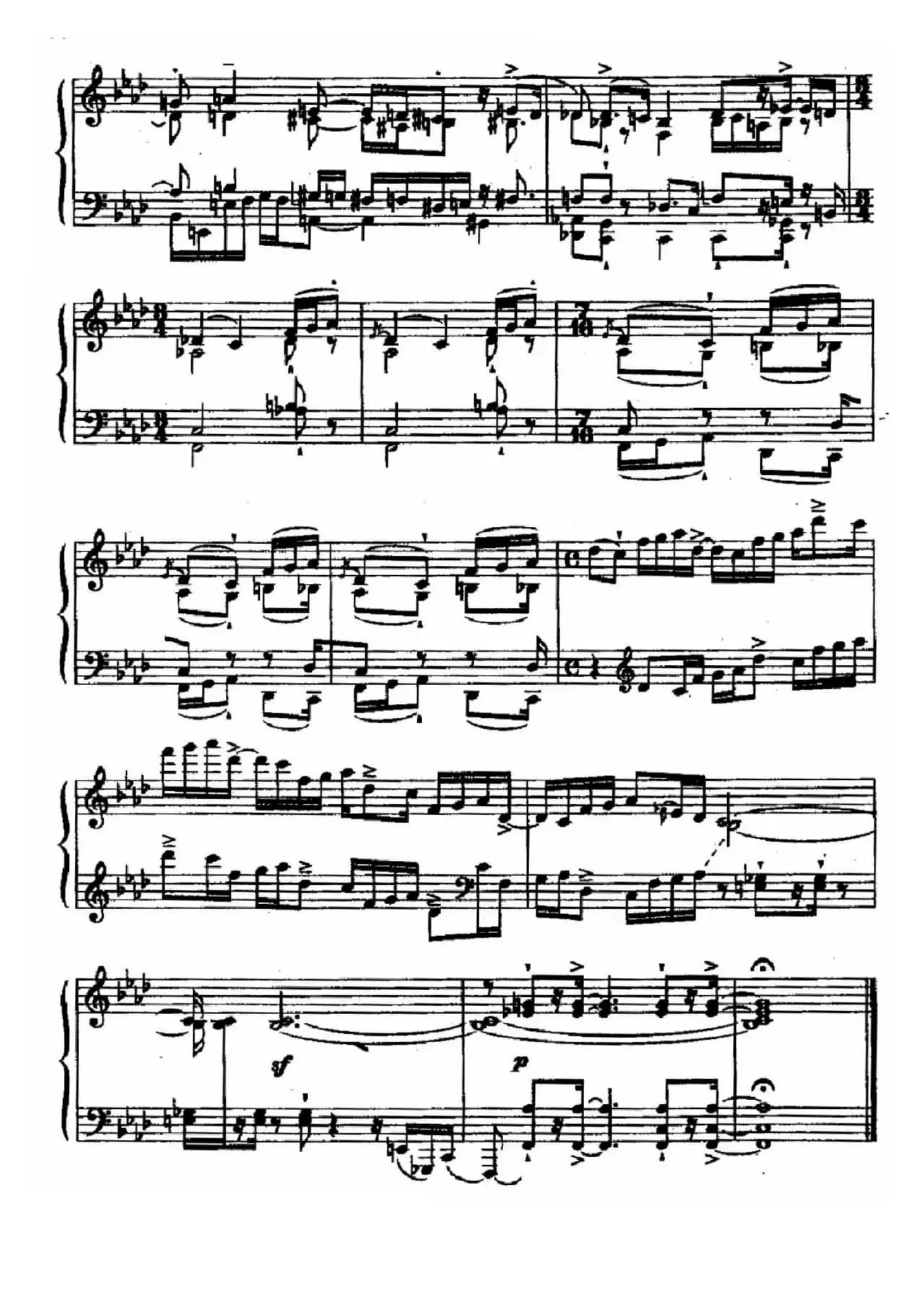 24 Preludes and Fugues Op.82（24首前奏曲与赋格·20）