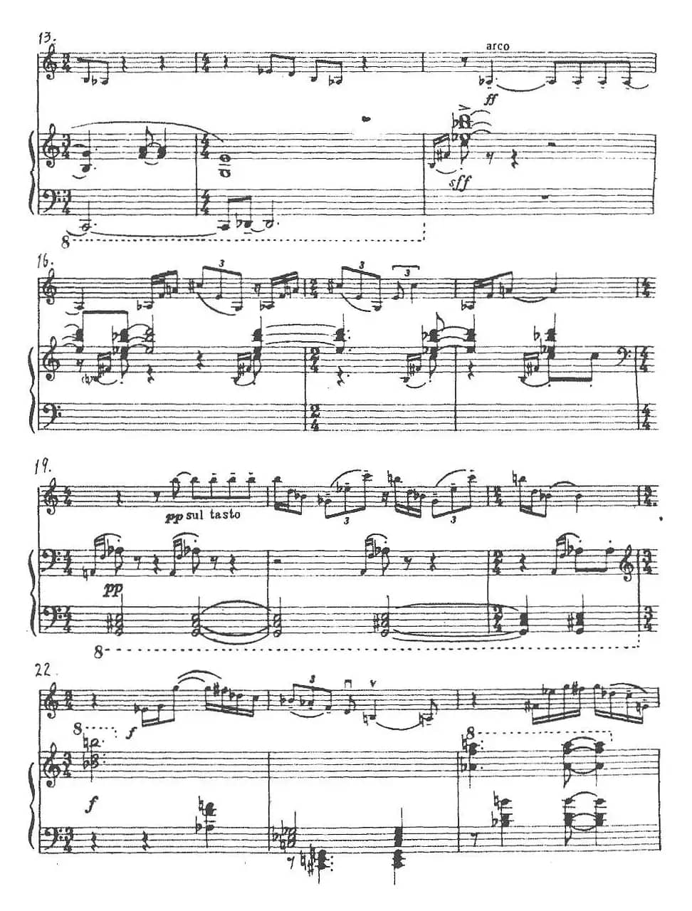 小提琴奏鸣曲I乐章