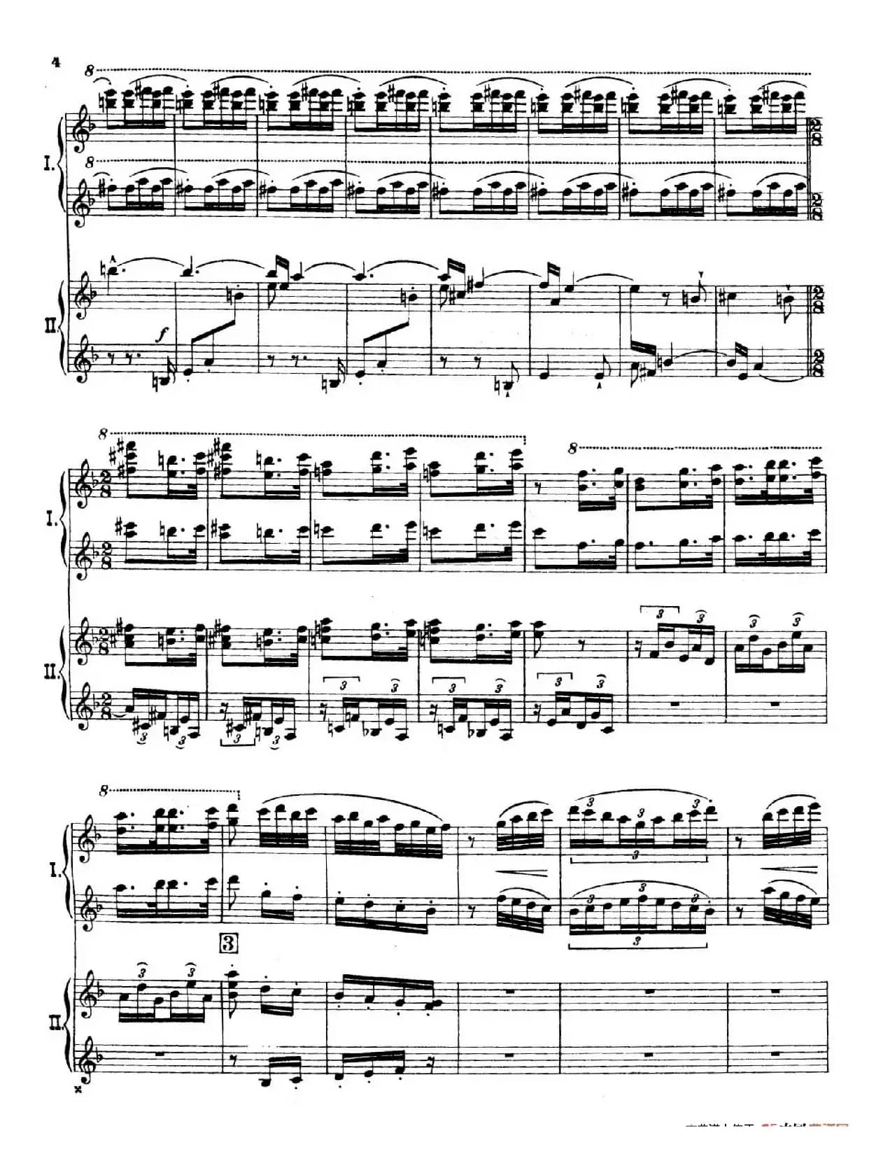 The Pines of Rome(交响诗《罗马的松树》·双钢琴)(第一部分:博尔盖塞别墅的松树)