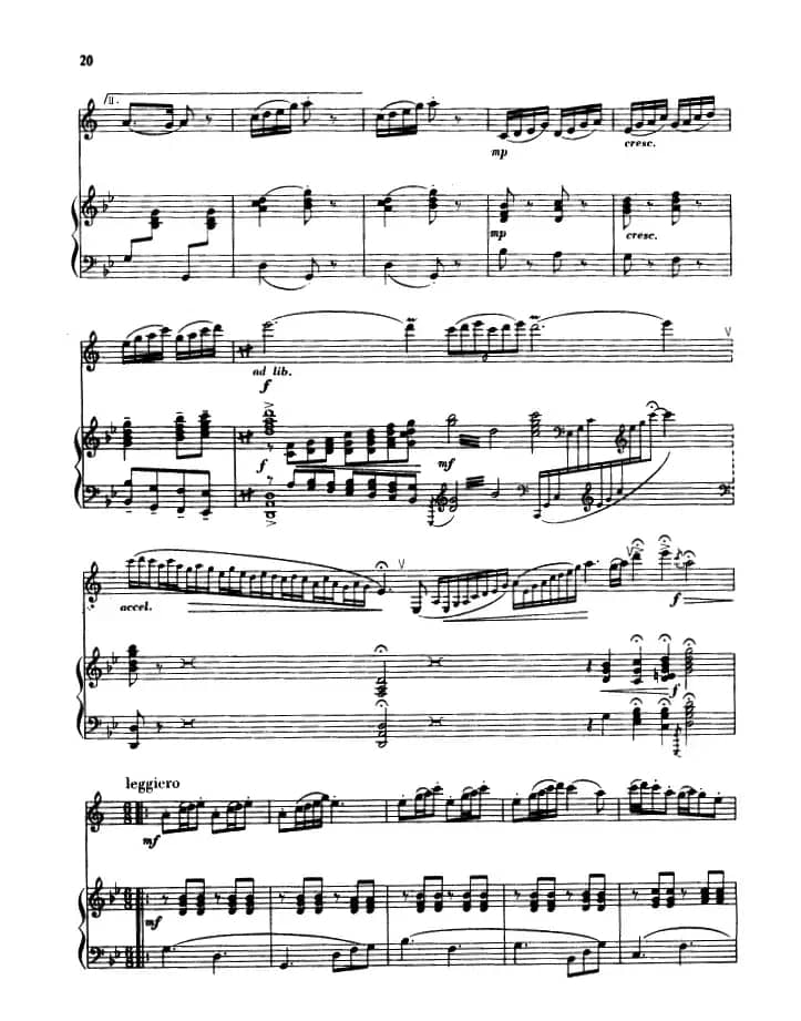 欢乐的那达慕 （单簧管+钢琴伴奏）