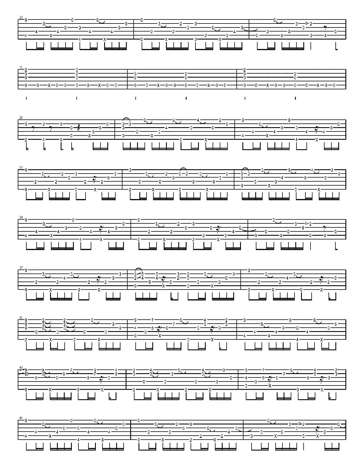 Happiness（岸部真明指弹吉他谱）