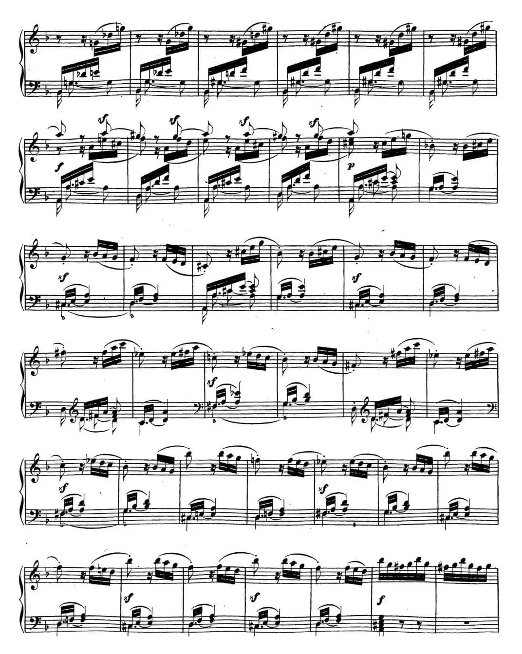 贝多芬钢琴奏鸣曲17 暴风雨 d小调 Op.31 No.2 D minor