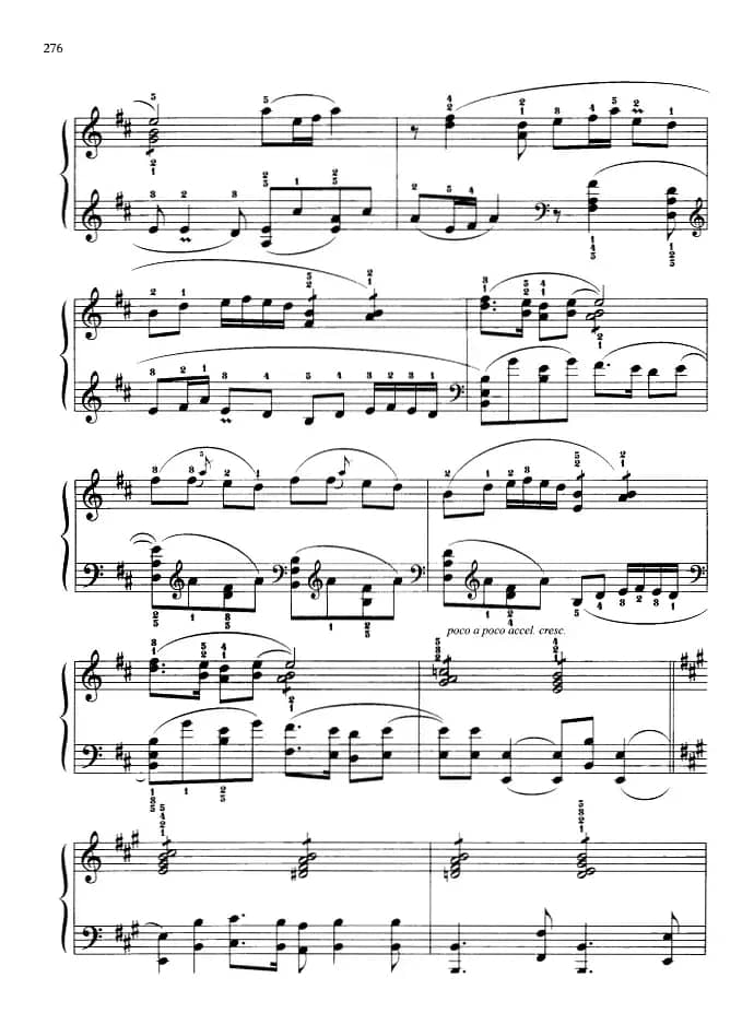 110首中国民歌钢琴小曲集：元宵节的街头